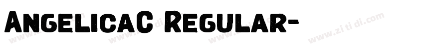 AngelicaC Regular字体转换